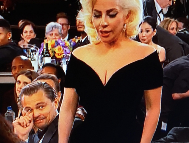 La cara de Leo Di Caprio al ganar Lady Gaga es un poema (y otros imperdibles de la gala)
